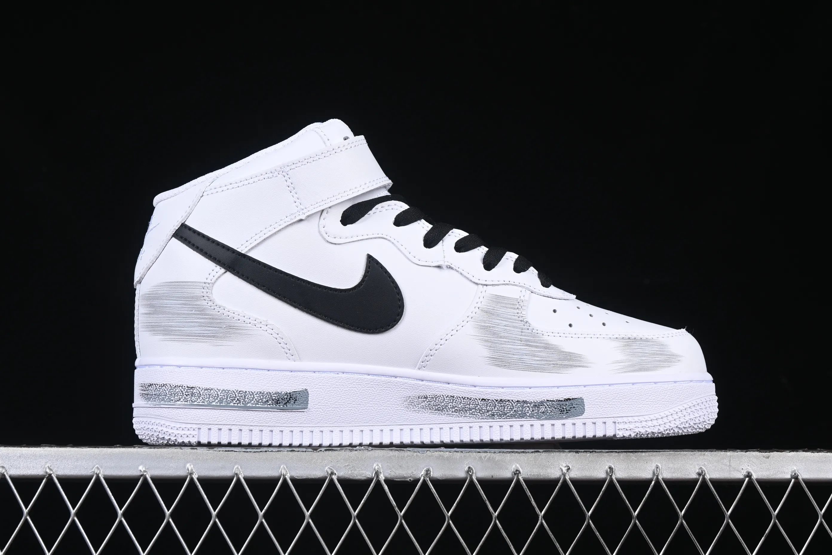 All Categories Nk Air Force 1 Air Force Series Nk Air Force 1 Mid Air Force Mid Nk Air Force 1'07 Mid Broken Hook Inkjet Painting Second Dimension Theme Air Force One Mid Casual Sneakers ZH0316-053